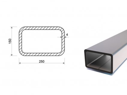 Jekl 250x150x4