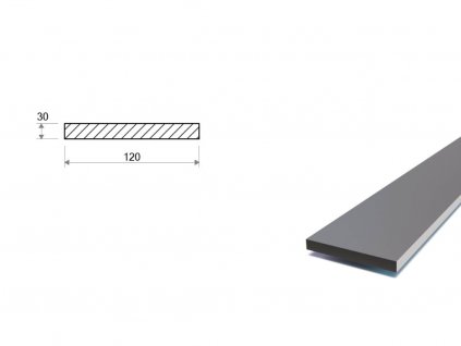 Plochá ocel 120x30 (S355)