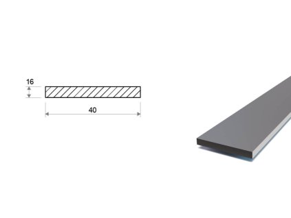 Plochá ocel 40x16 (S355)