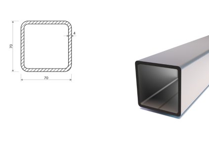 Jekl 70x70x4 (S355)