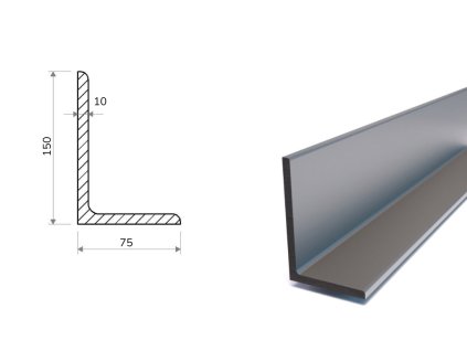 L Profil 150x75x10