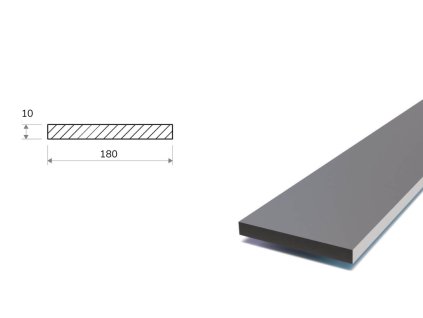 Plochá ocel 180x10 (S355)