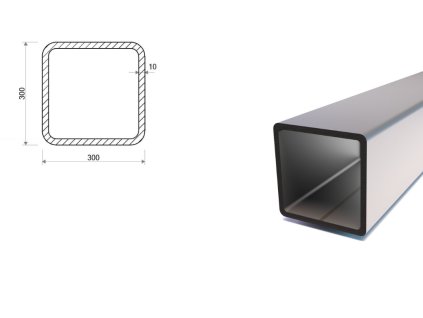 Jekl 300x300x10 (S355)