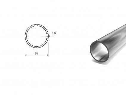 Nerezová trubka 54x1,5 (1.4301/7)